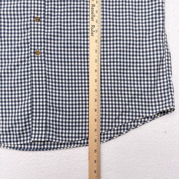 Brooks Brothers Button Down Shirt Men’s Size XL Blue Checks Career Casual - Picture 10 of 10